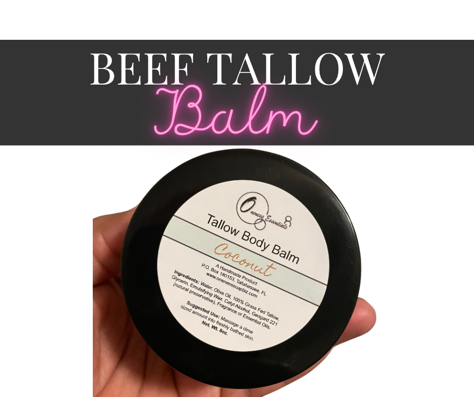 Grass-Fed Tallow Balm – Whipped Natural Moisturizer