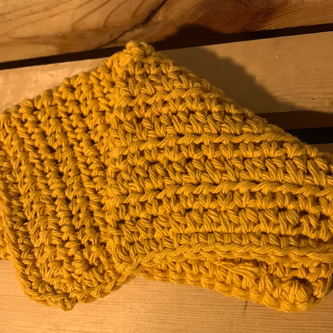 Crocheted Wash Cloths, Crocheted Bath Accessories