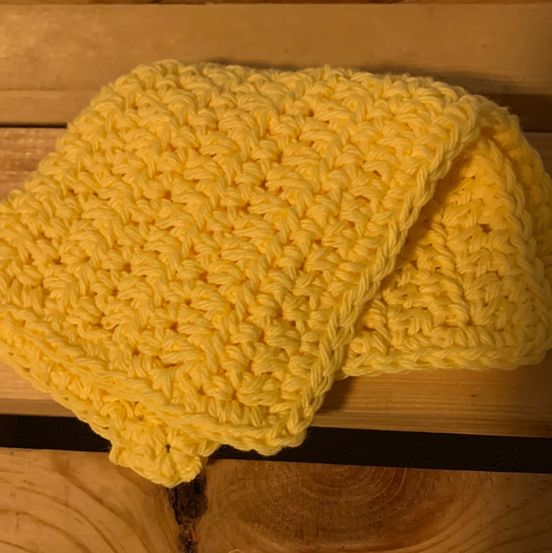 Crocheted Wash Cloths, Crocheted Bath Accessories