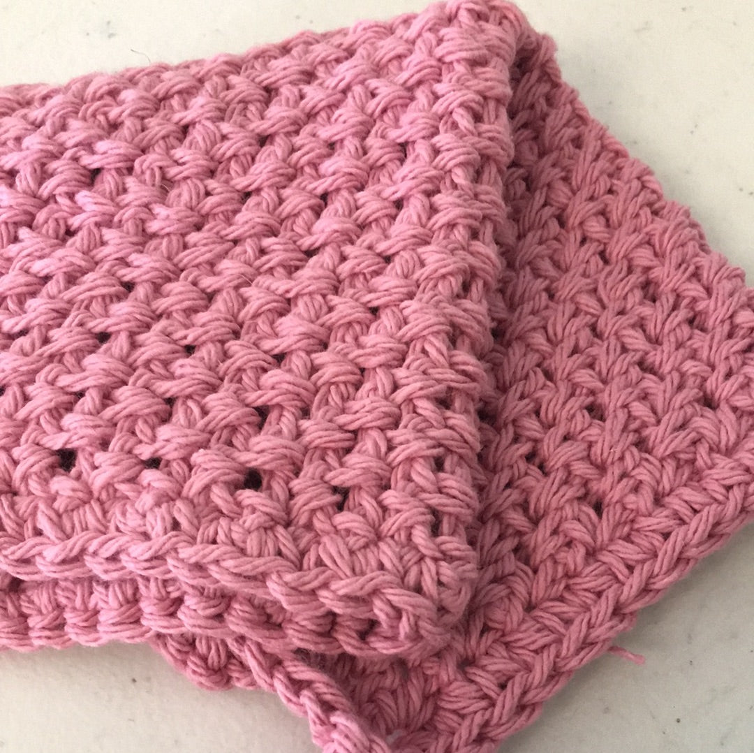 Crocheted Wash Cloths, Crocheted Bath Accessories