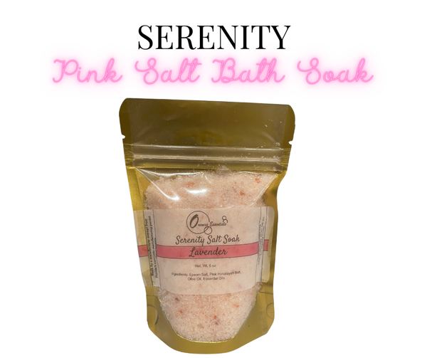 Serenity Pink Salt and Epsom Bath Soak 6 oz.