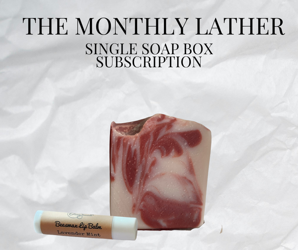 The Monthly Lather - One Soap a Month Subscription Box