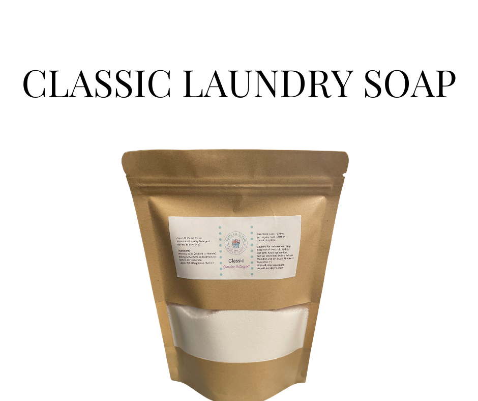 Classic Laundry Soap - Oops All Clean Brand