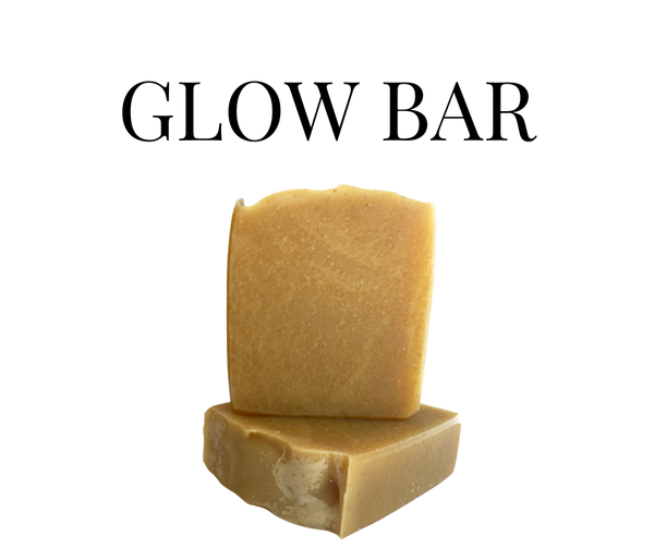 Glow Bar With Turmeric, Carrot, Orange & Ginger Handmade Soap