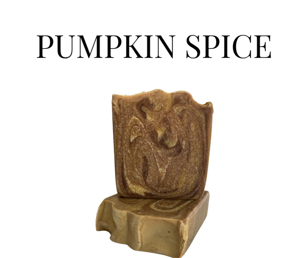 Pumpkin Spice Soap - Made with Real Pumpkin - 4oz Handmade Soap
