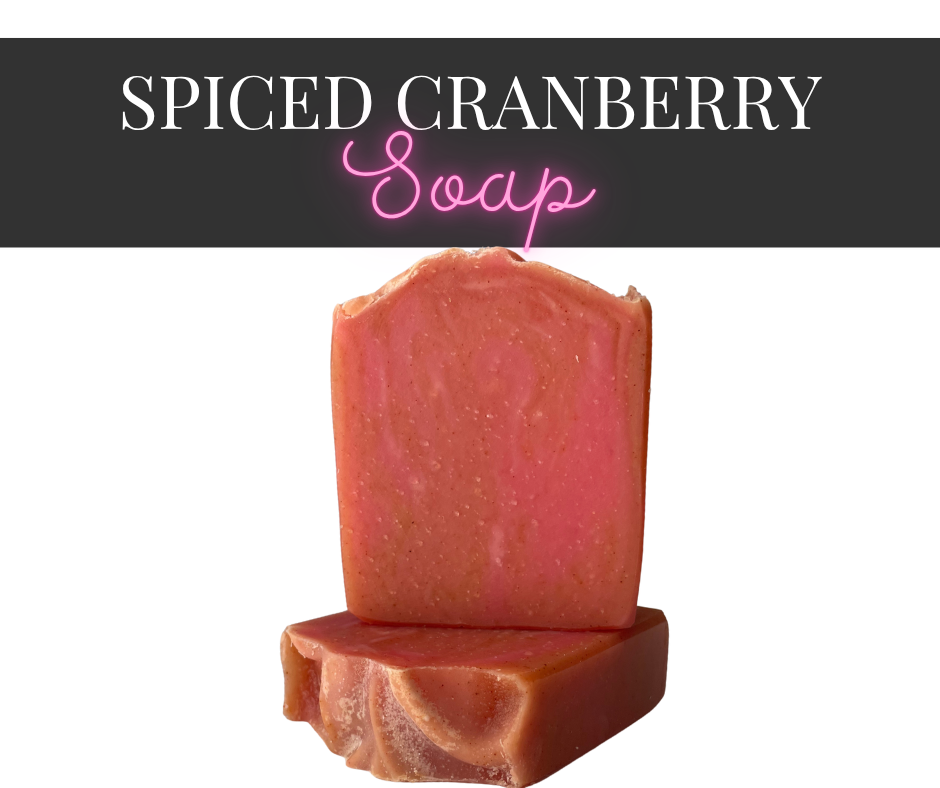 Spiced Cranberry - Handmade Soap 4 ounce