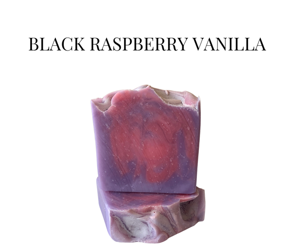 Black Raspberry Vanilla Handmade Soap