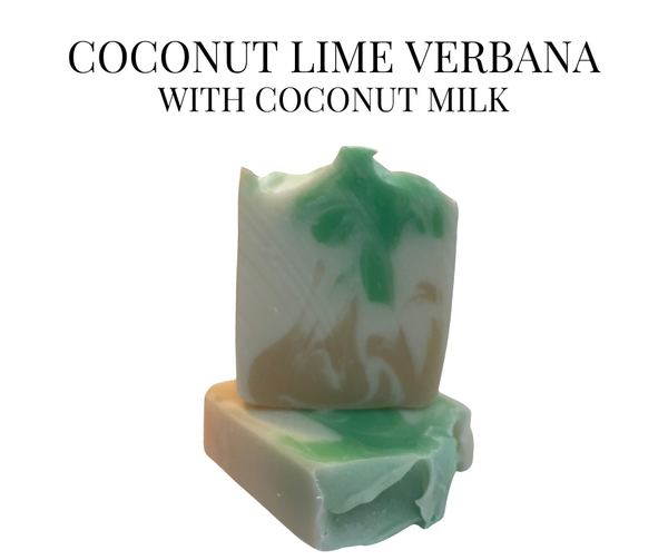 Coconut Lime Verbena with Coconut Milk Handmade Soap
