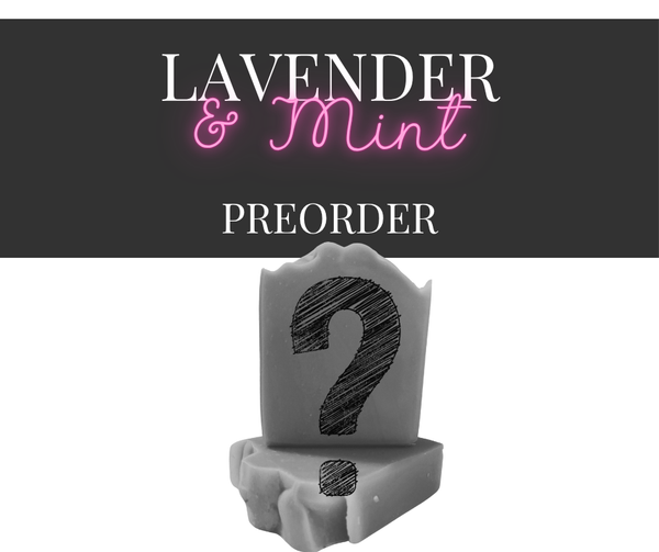 Lavender Mint Handmade Soap- Made with Grass Fed Tallow