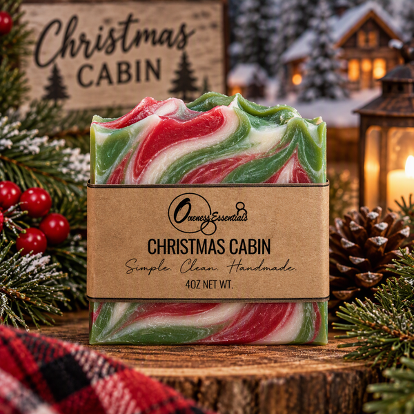 Christmas Cabin - Handmade Soap 4 ounce