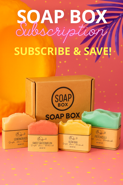 Monthly Soap Subscription Box – Save 20% on Natural Handmade Soaps
