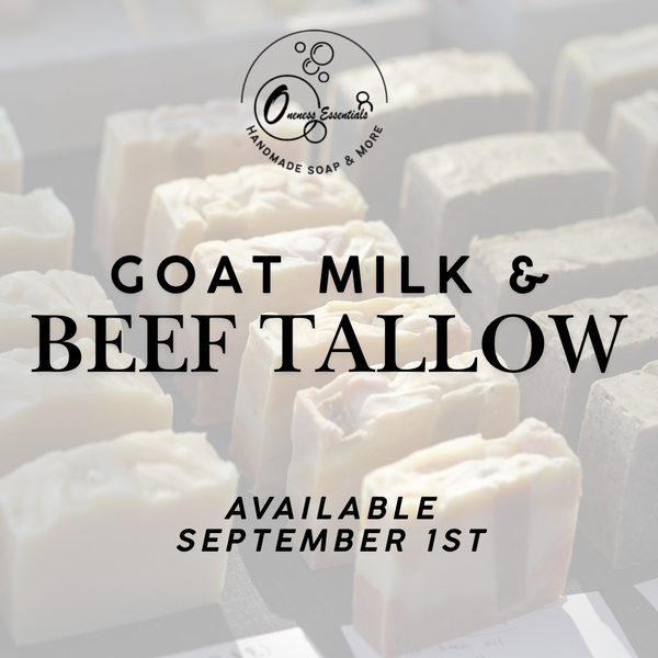 BEEF TALLOW AND GOAT MILK SOAP