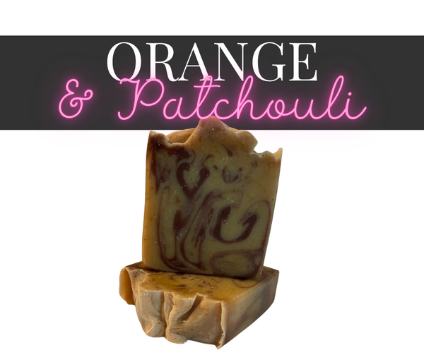 Orange & Patchouli Goat’s Milk Soap
