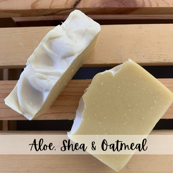 Aloe, Shea, & Oatmeal Handmade Soap