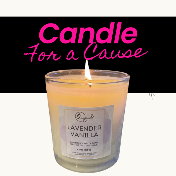 Candle For A Cause￼- 7.5 oz Soy Candles