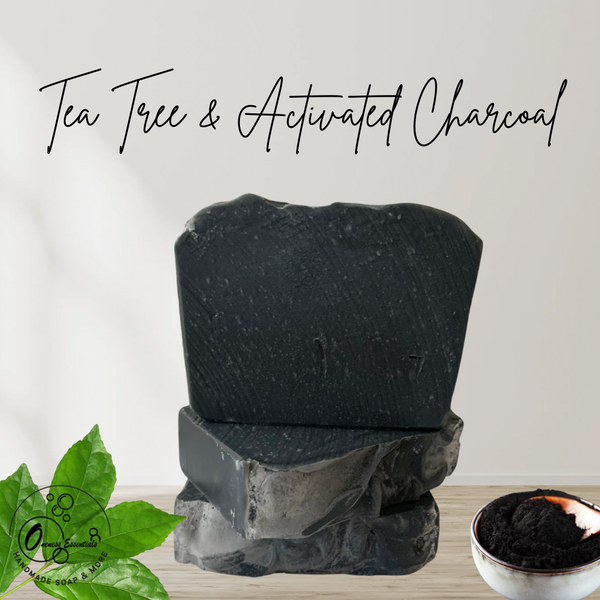 Tea Tree with Activated Charcoal Goat’s Milk Soap