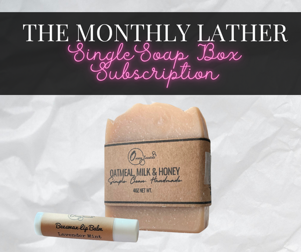 The Monthly Lather - One Soap a Month Subscription Box