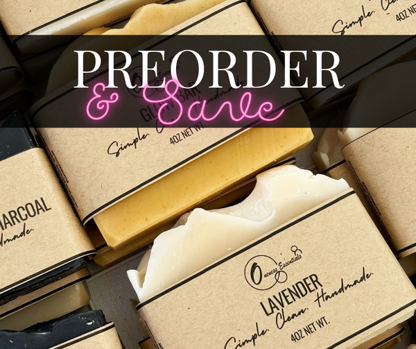Preorder Handmade Soap Loaf – Precut & Individually Wrapped | Natural Ingredients