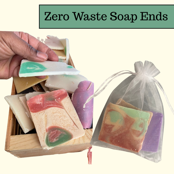 Zero‑Waste Soap Ends – Assorted Artisan Soap Pieces (Sold by Weight)