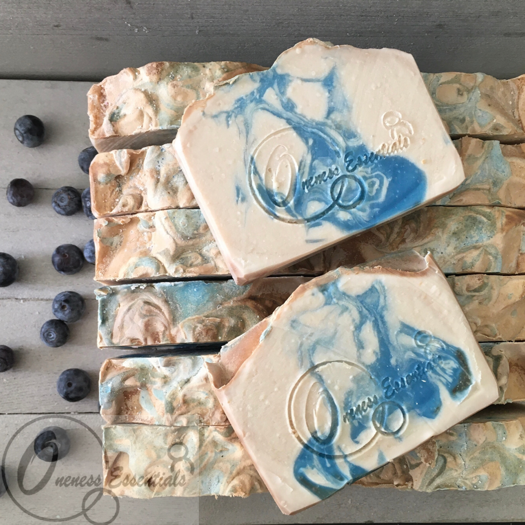 Blueberry Cheesecake Handmade Soap