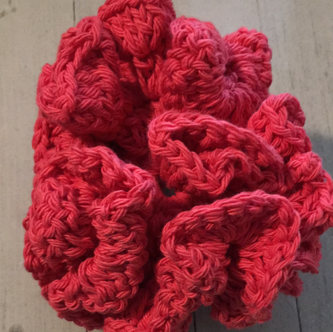 Crocheted Bath Poufs, Crocheted Bath Accessories